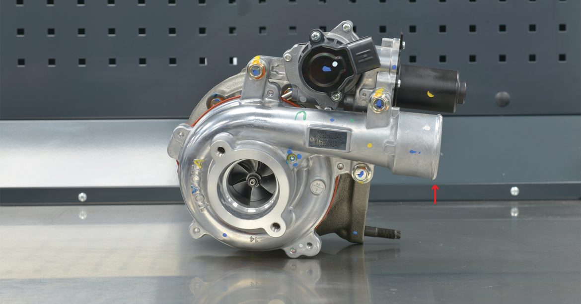 Variable Nozzle Turbine (VNT) diesel turbo